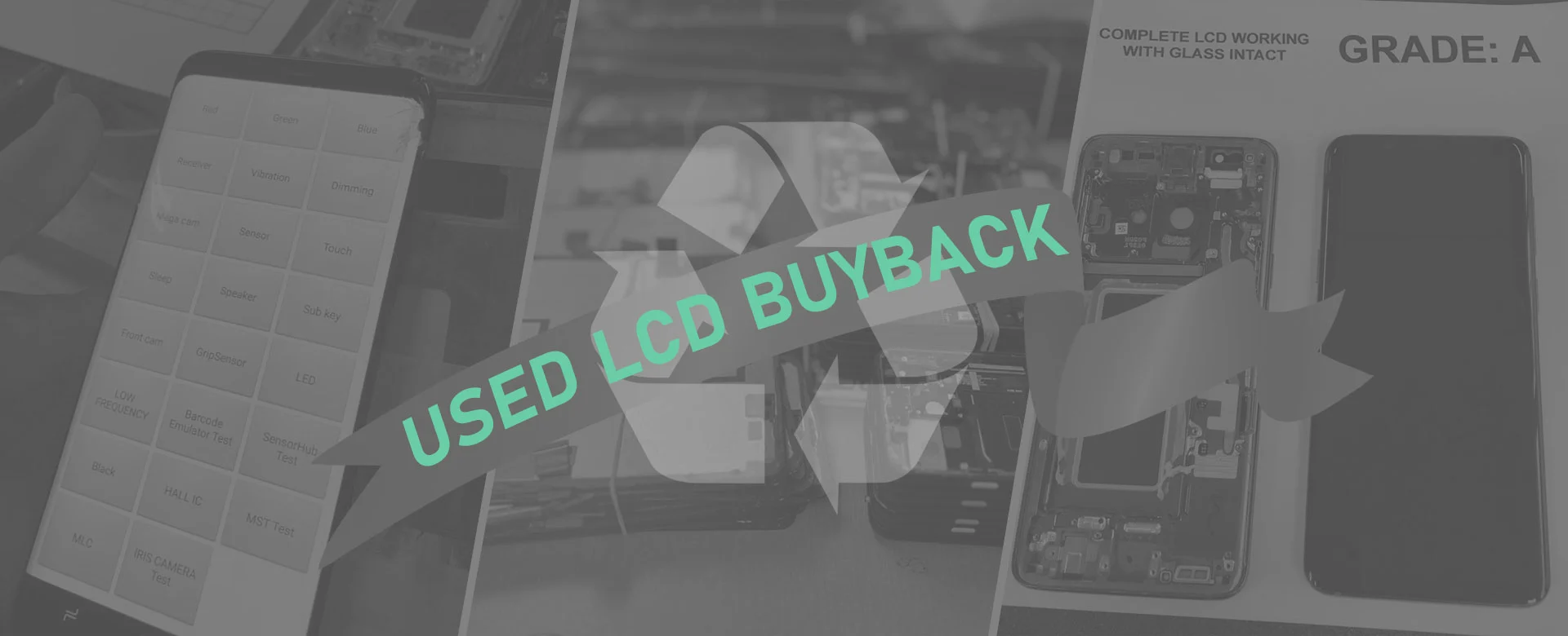 Penyelesaian pembelian balik LCD terpakai