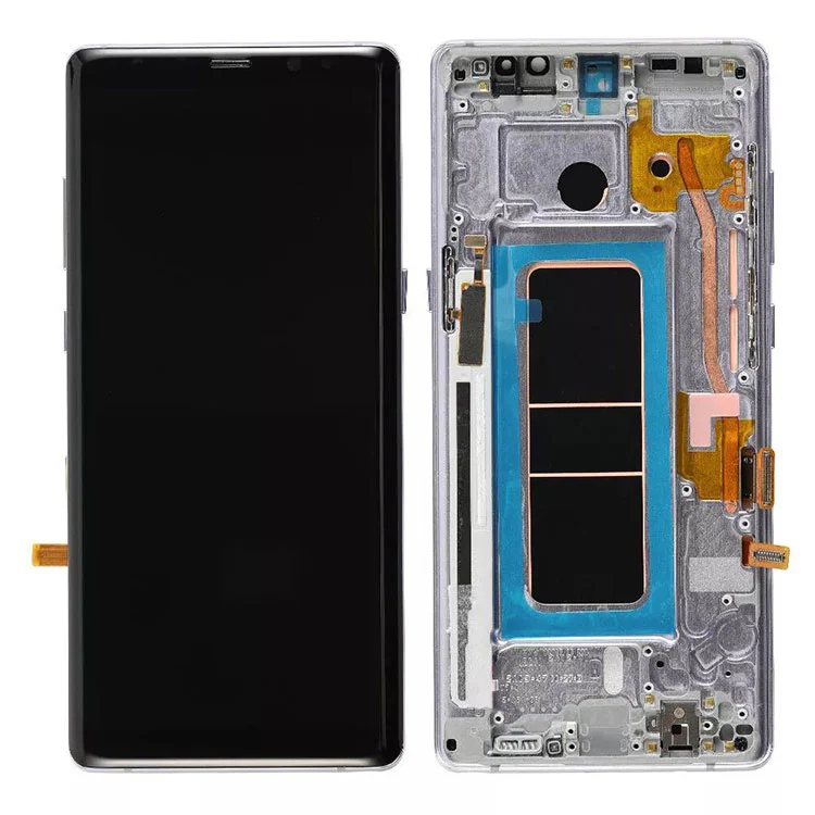 Untuk Samsung Galaxy Note 8 LCD OLED Paparan Skrin Digitizer dengan bingkai