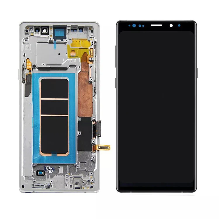 Untuk Samsung Galaxy Note 9 LCD OLED Paparan Skrin Digitizer dengan bingkai