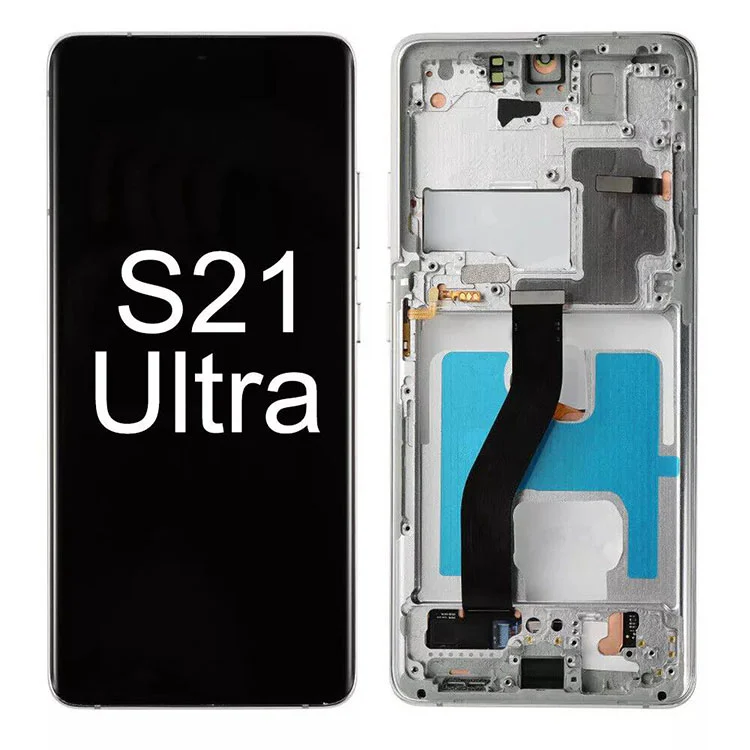 Untuk penggantian pemasangan skrin sentuh sentuh samsung galaxy s21 lcd