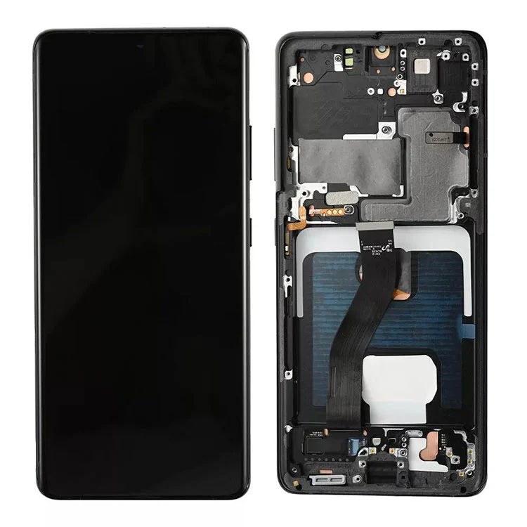 Untuk penggantian pemasangan skrin sentuh sentuh samsung galaxy s21 lcd